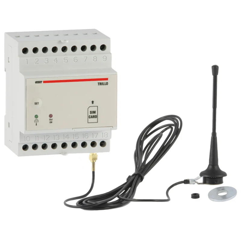 Interfaccia di Comunicazione GSM Vemer Trillo 4 Moduli DIN – VE245700