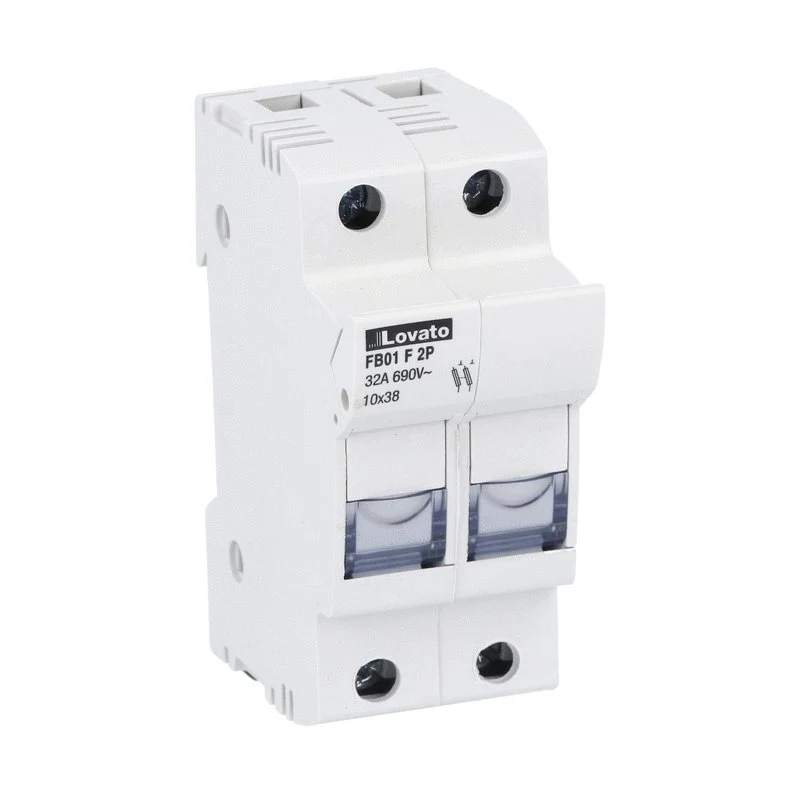 Base Portafusibili Lovato Curus 10x38 32A 2P 2 Moduli – FB01F2P