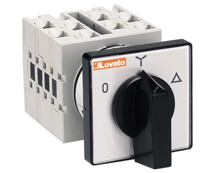 Commutatore a Camme Lovato GX Avviatore Stella-Triangolo 16A 48x48 – GX1612U