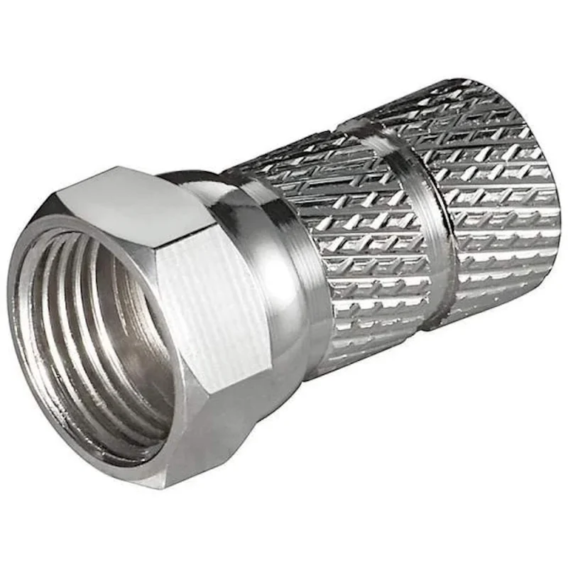 CONNETTORE A VITE JACK PER CAVO SATELLITARE 1 mm Guaina larga 6,40 MM