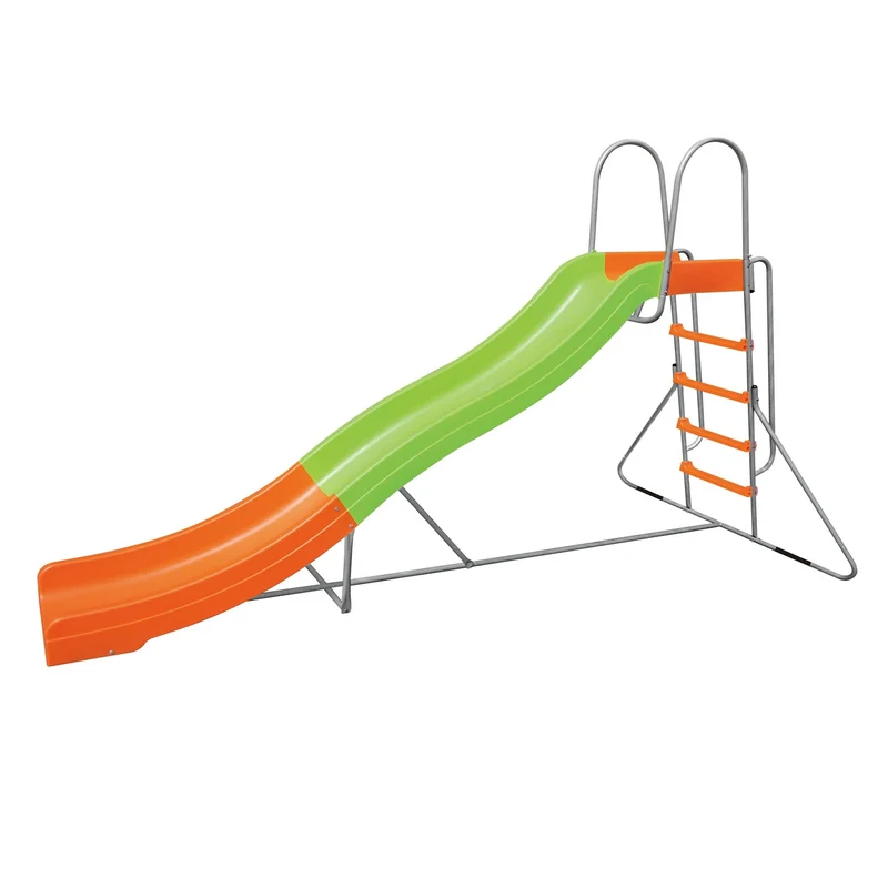 Scivolo Per Bambini Giostra Grande in Plastica AntiUV e acciaio verniciato H 2 MT x 3 MT