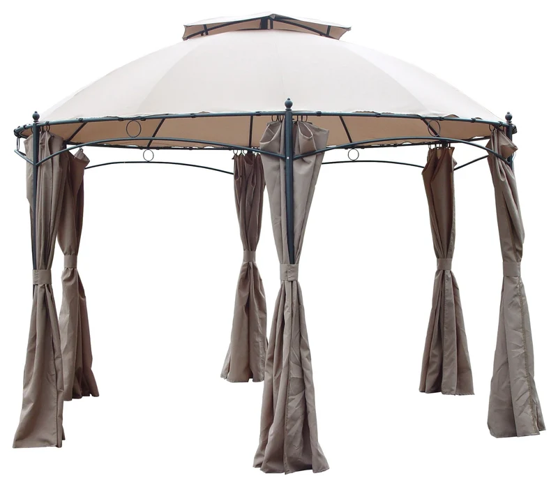 Top Superiore Telo Di Ricambio Per Gazebo Gotic Alluminio Esagonale 3,50