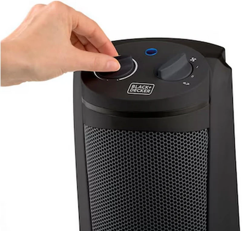 Termoventilatore Stufa Elettrica a Torre Ventilata Ceramico B&D A Pavimento Bxsh