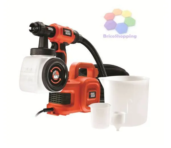 Pistola A Spruzzo Elettrica Compatta B&D Hvlp400 450w Serbatoio 1,2 Lt