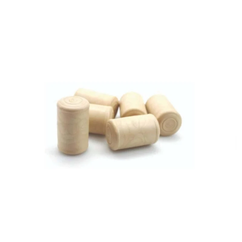 Tappi Sintetici Per Bottiglie Vino Di Finto Sughero Uso Alimentare 22x38 Pz 100