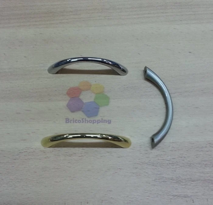 MANIGLIETTA PER MOBILI MANIGLIA MANIGLIE ORO CROMO LUCIDO SATINATO MM 64 96 128