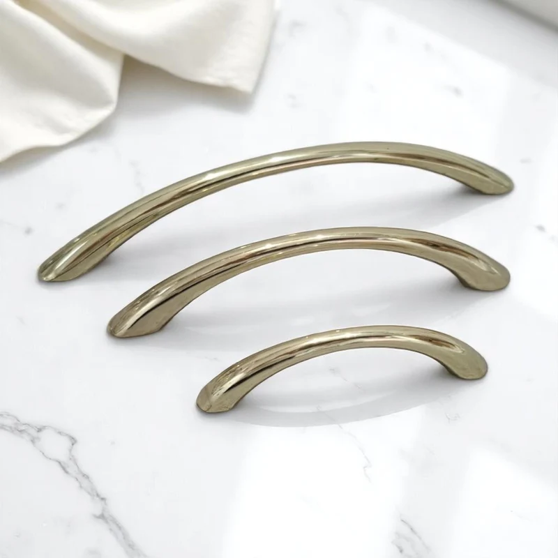 MANIGLIETTA PER MOBILI MANIGLIA MANIGLIE ORO CROMO LUCIDO SATINATO MM 64 96 128