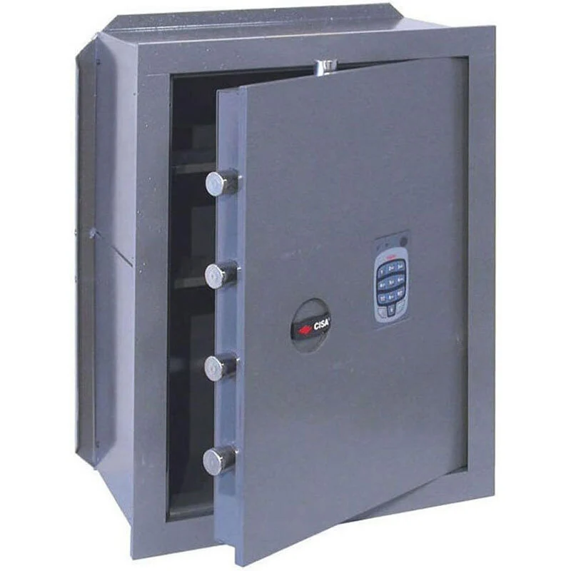Cassaforte A Muro Cisa Combinazione Digitale Elettr Verticale 36x49x25p 82710.71