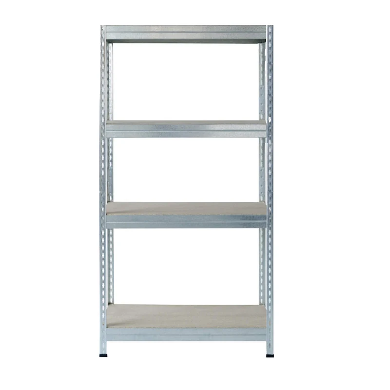 Scaffale Kit Legno Acciaio Robustus 4r Cm.100x40x176