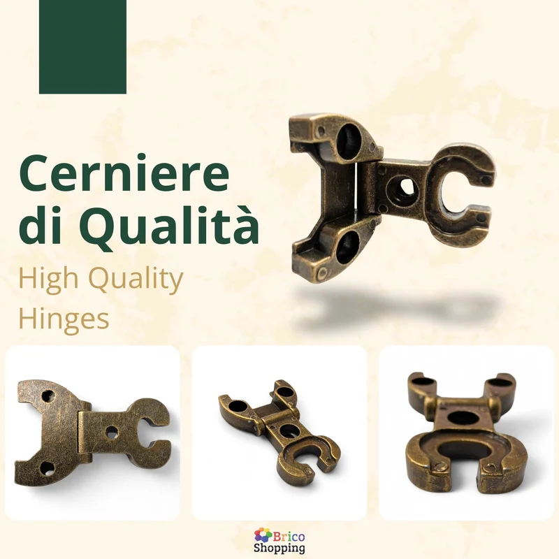 Cerniera Per Armadio Cerniere Mobili Speciale Anticata Stile Arte Povera A54 1PZ