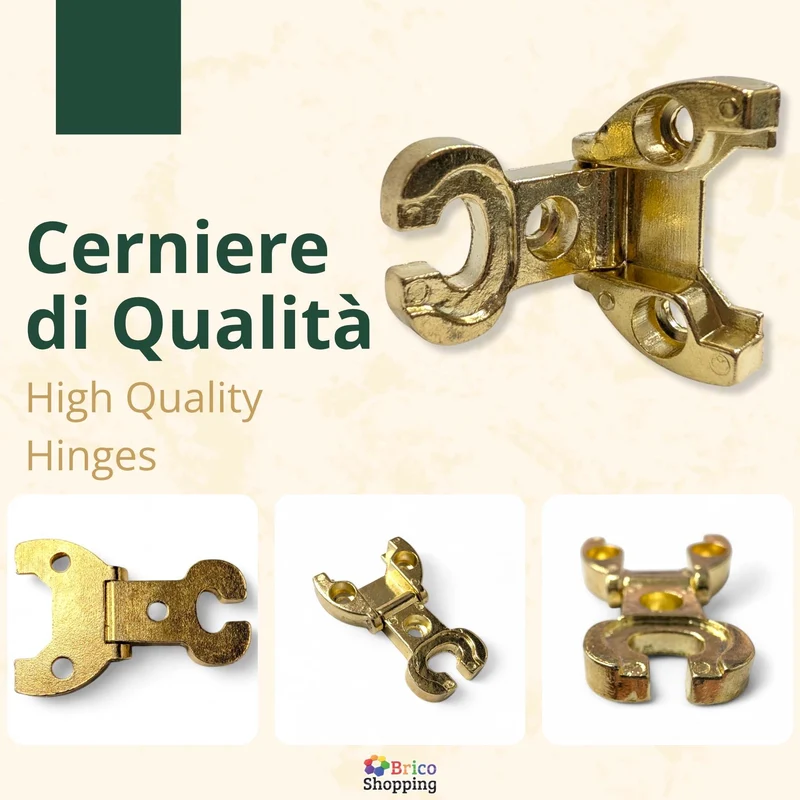 Cerniera Per Armadio Cerniere Mobili Speciale Anticata Stile Arte Povera A54 1PZ