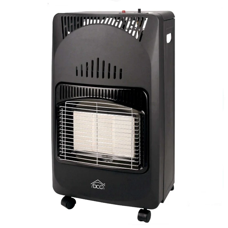 Stufa A Gas Bombola Gpl Con 3 Mattoni Ad Infrarossi Pieghevole Slim Dcg 4200w