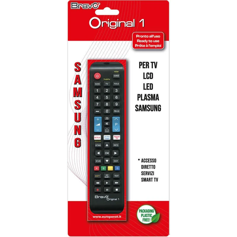 Telecomando Per Tv Samsung Original Bravo Non Necessita Di Programmazione
