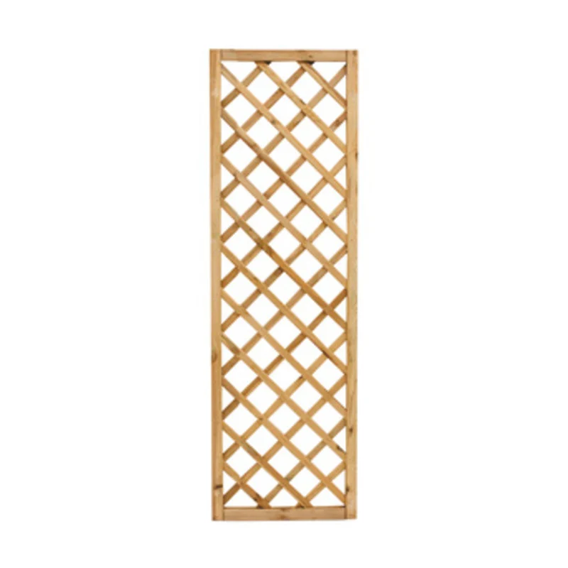 Pannello Grigliato Pino Impregnato Naturale Esterno 40x180h Giardino Gazebo
