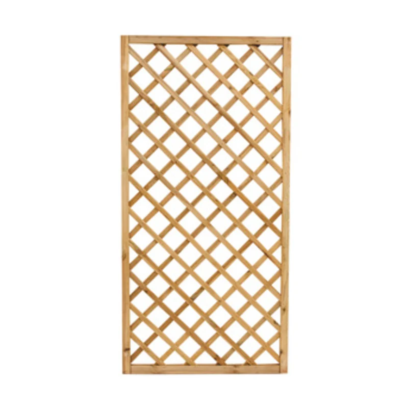 Pannello Grigliato Pino Impregnato Autoclave Naturale 90x180h Giardino Gazebo