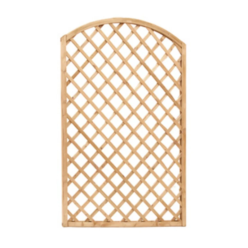 Pannello Grigliato In Pino Arco Impregnato Autoclave 90x180 Giardino Gazebo