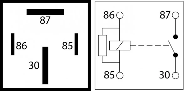 12V 70A Heavy Duty Maxi Relay / 4 Pin