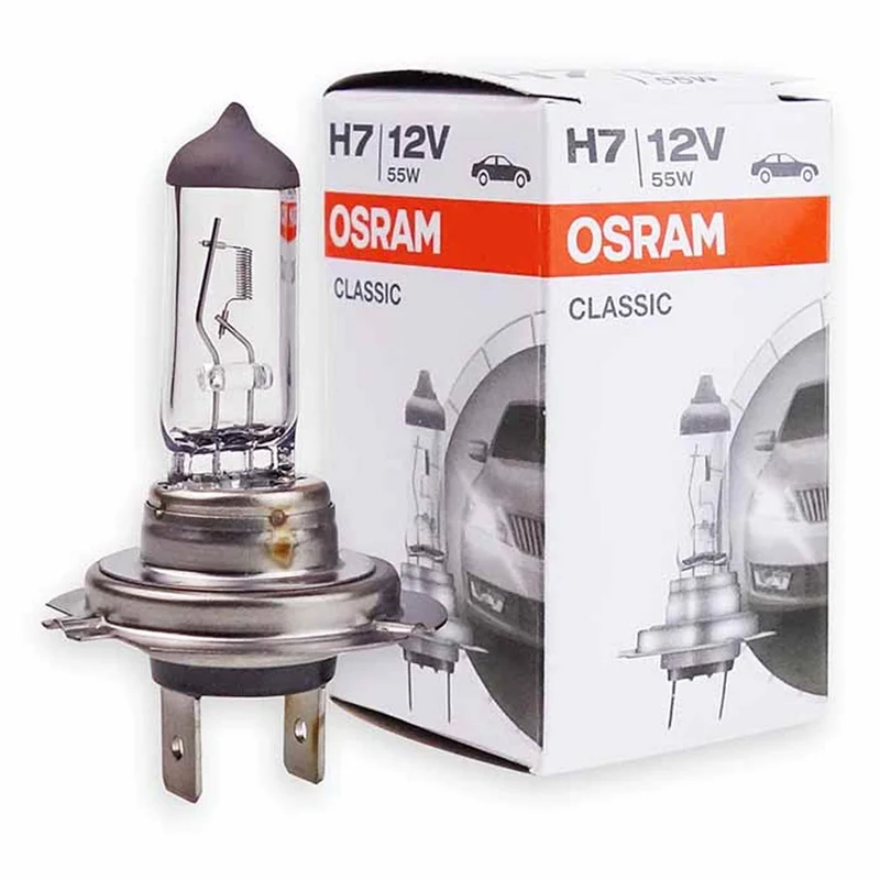 Osram Car Headlight Bulb / 12v 55w H7 / Most Popular