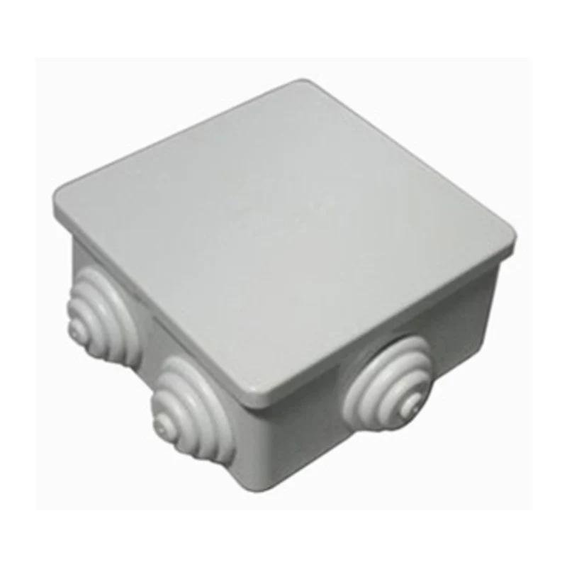 Scatola Cassetta Di Derivazione Tenuta Stagna Ip44 D.80x80x40 Per Esterno Quadrata