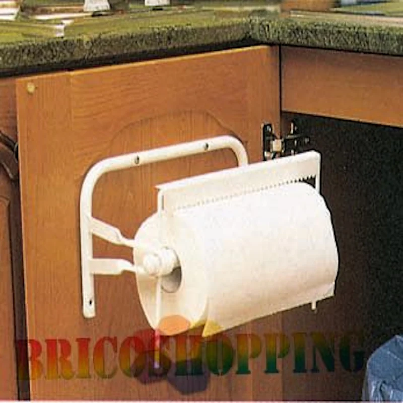Supporto A Parete Muro O Mobile Compatta X Bobine Di Carta Cellulosa 800 Strappi