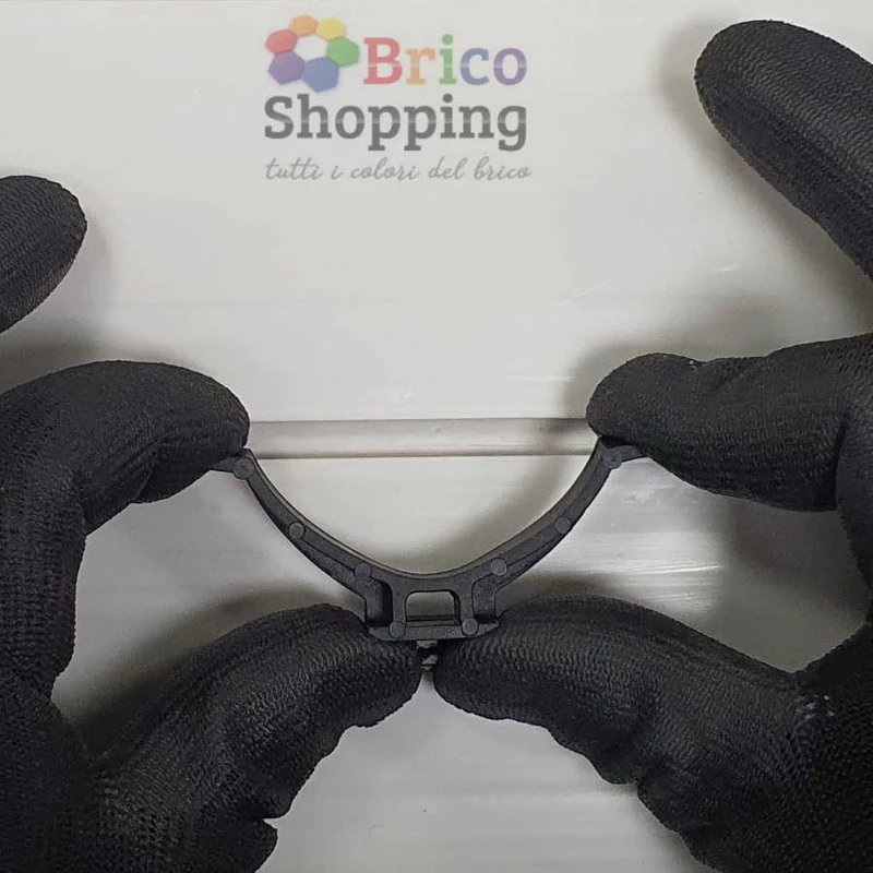 10 Gancio per Zoccolo Da Mobile Cucina in Abs Clip Piedini Zoccolatura Plastica