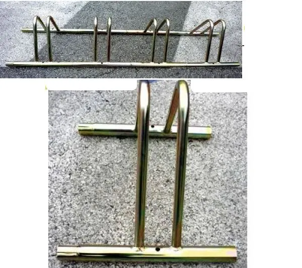 Rastrelliera Portabici Parcheggio Bici Portabicicletta Modulare 4 Pezzi