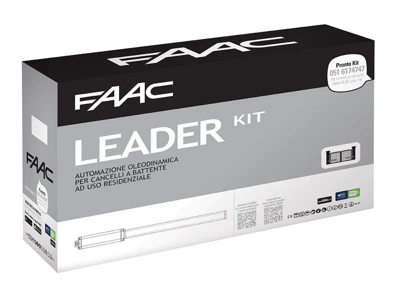 Kit Automazione Oleodinamica FAAC Leader 230V – 105633445