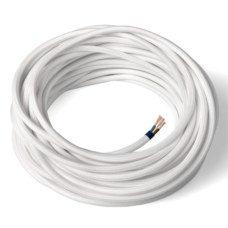 Cavo Elettrico in Tessuto Tondo Amarcords 3x0.75 Vari Colori