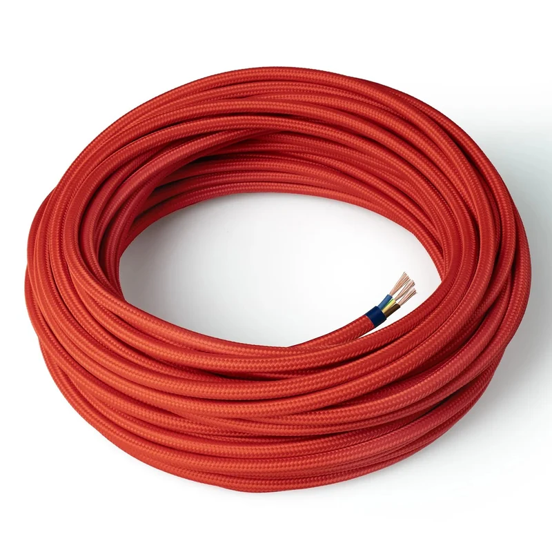 Cavo Elettrico in Tessuto Tondo Amarcords 3x0.75 Vari Colori