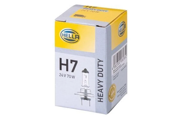 HELLA 24v 70W H7 / Truck Headlight Bulb / No. 499