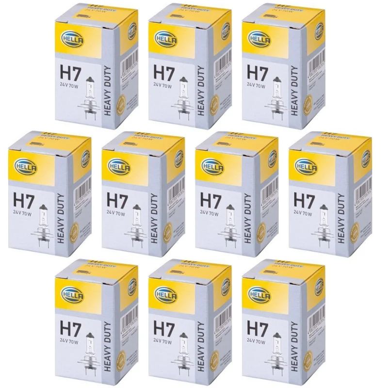 HELLA 24v 70W H7 / Truck Headlight Bulb / No. 499