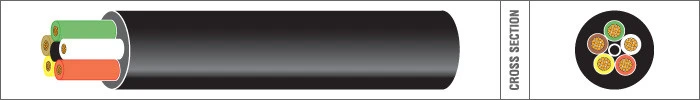 5 Core Auto Cable / 5 x 1.0mm²