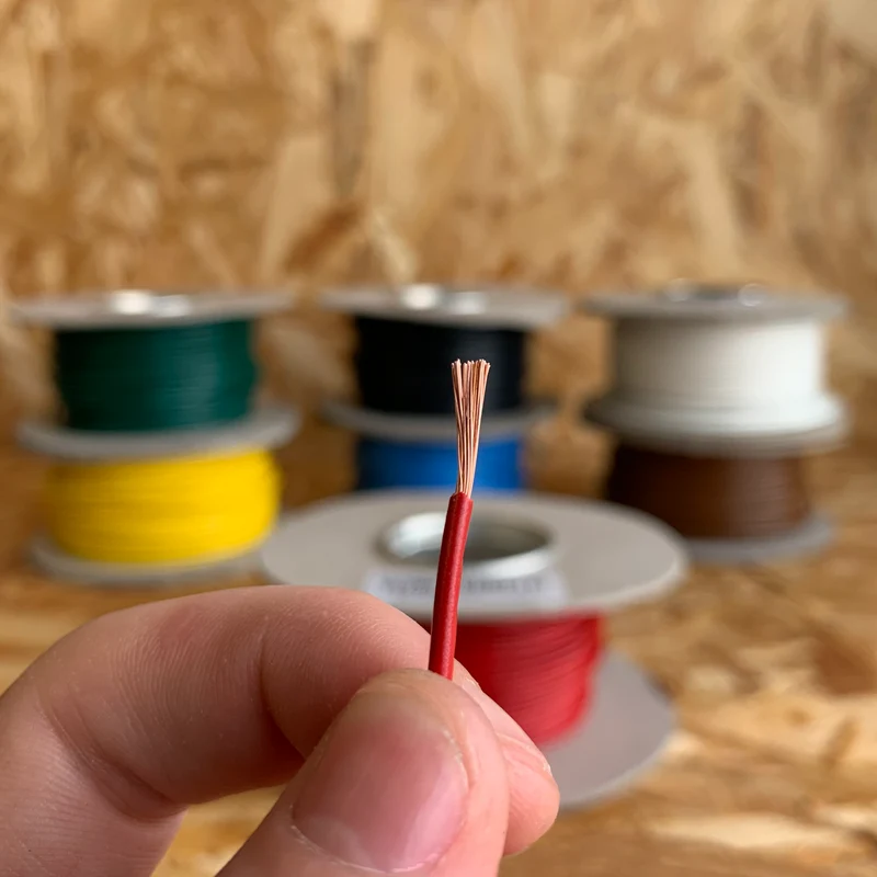 Single Core Auto Cable 1mm² - Thin Wall / 50 Metre Reel