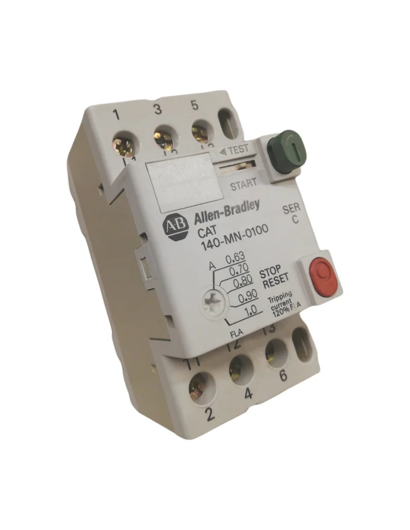 Salvamotore Trifase 0,63-1A 400V Rockwell Allen-Bradley – 140-MN-0100