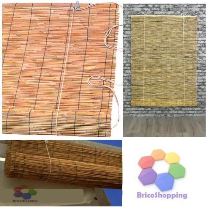 Arelle Ombreggianti Bamboo Con Corda Per Alzata Con Filo Cm. 150x300 (8kns)