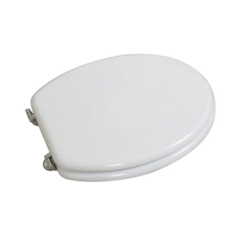 Coprivaso In Legno Laccato Universale Classico Bianco Copriwater Copri Vaso
