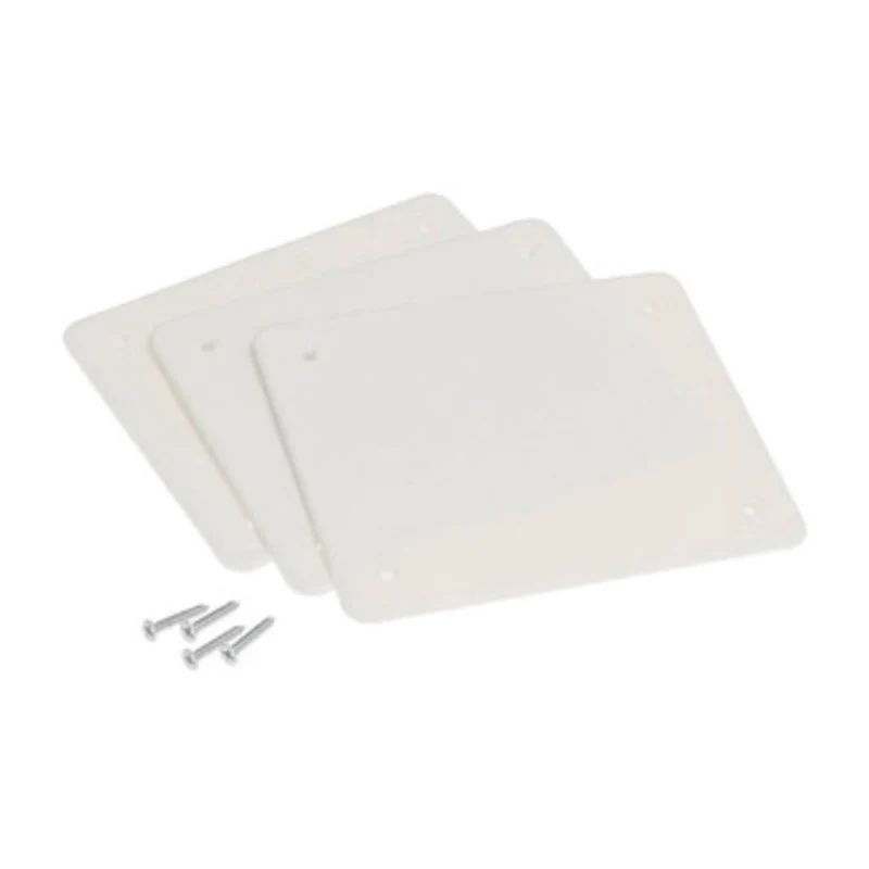 Coperchio 10x10 cm Per Cassetta Elettrica di derivazione ad Incasso mm 92x92