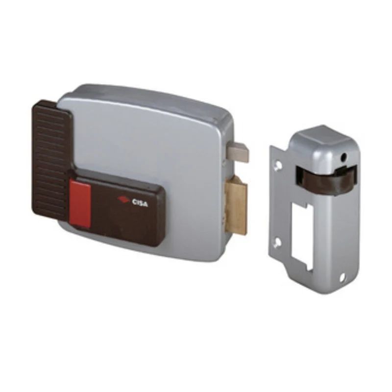 Cisa Elettroserratura Serratura Elettrica Art 11610 Per Legno 60 Dx Pulsante