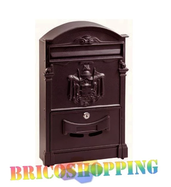 Cassetta Postale Regia Posta Alluminio Regiaposta Grgio Verde Bronzo Nero Rosso
