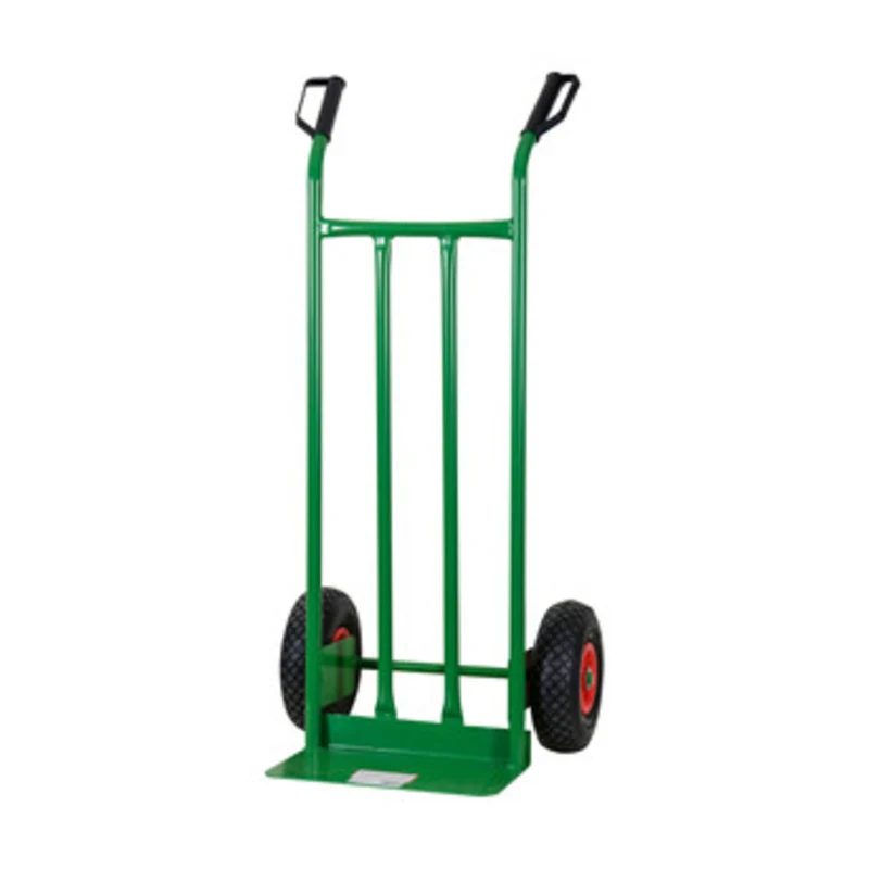 Carrello Portapacchi Portacasse Trasporto Pacchi Ruote Pneumatiche 200kg