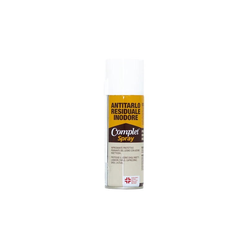 Antitarlo Spray 200 ml Fungicida Inodore Incolore per Legno Antico Restauro