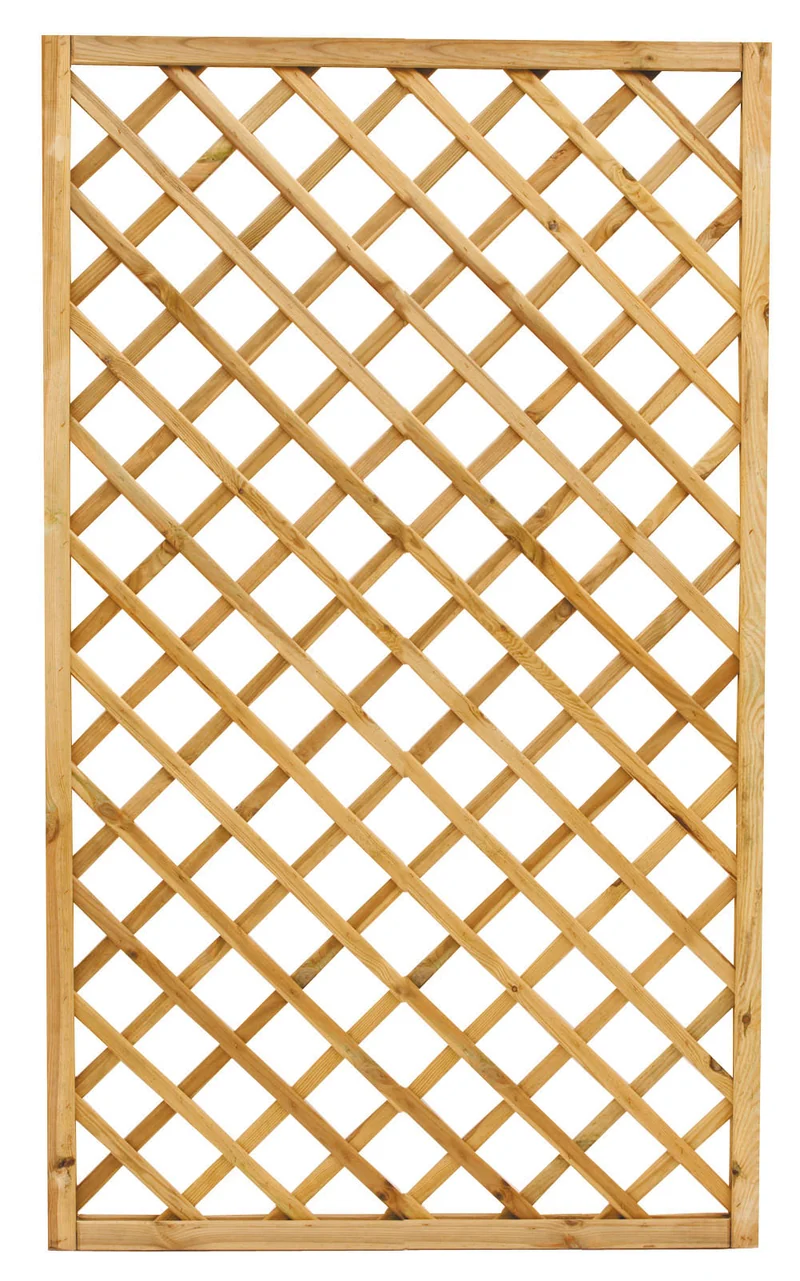 2 Pz Grigliato In Pino Impregnato Mod 35 Cm Cm 120 X 180 H Griglia In Legno Modulare