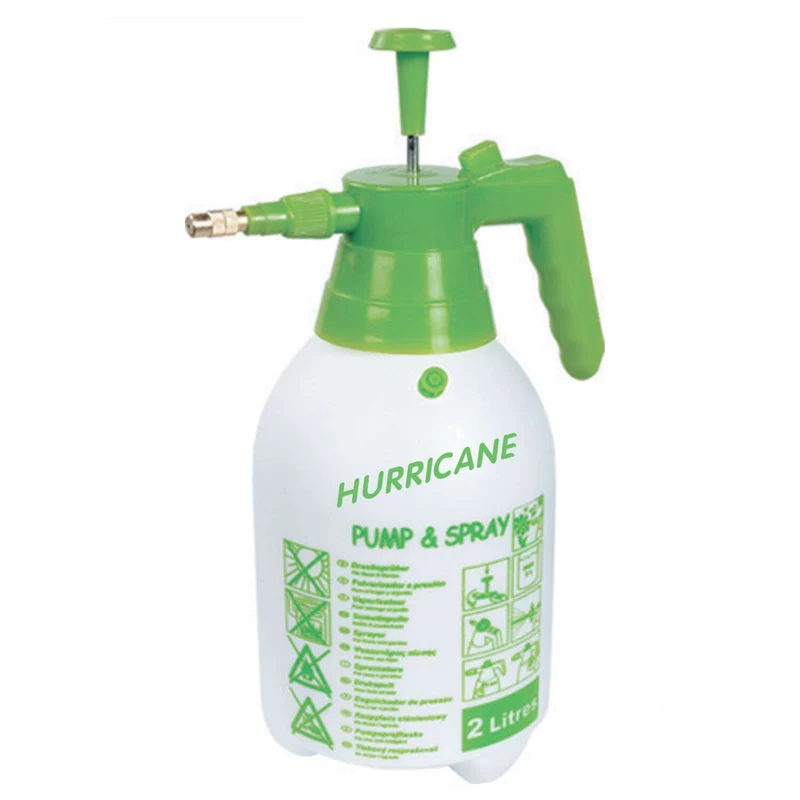 Pompa A Pressione Hurricane Lt 2 In Plastica Antiurto Per Irrigazione O Igienizzante