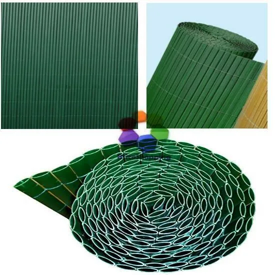 Arelle Ombreggiante 3x1 Frangivista Pvc Bamboo Doppia Bambu 300 X 100 Cm Verde