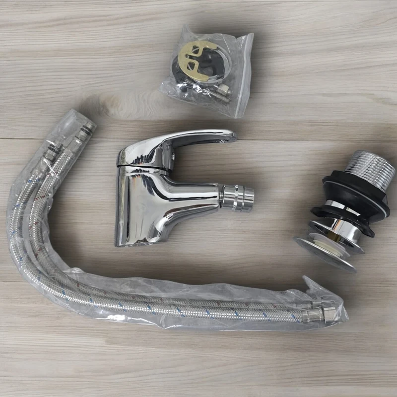Rubinetto Monocomando Per Bagno Bidet Mod. Futura Piletta Click Clack