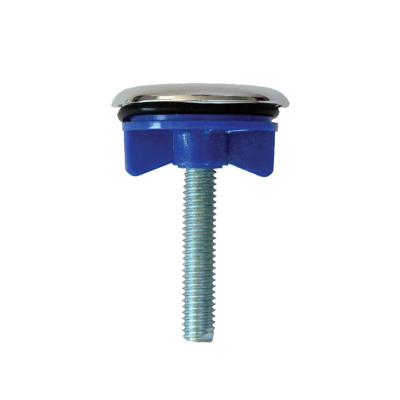 Tappo Copriforo Laterale Universale per Rubinetto Bagno Lavabo o Bidet Cromo