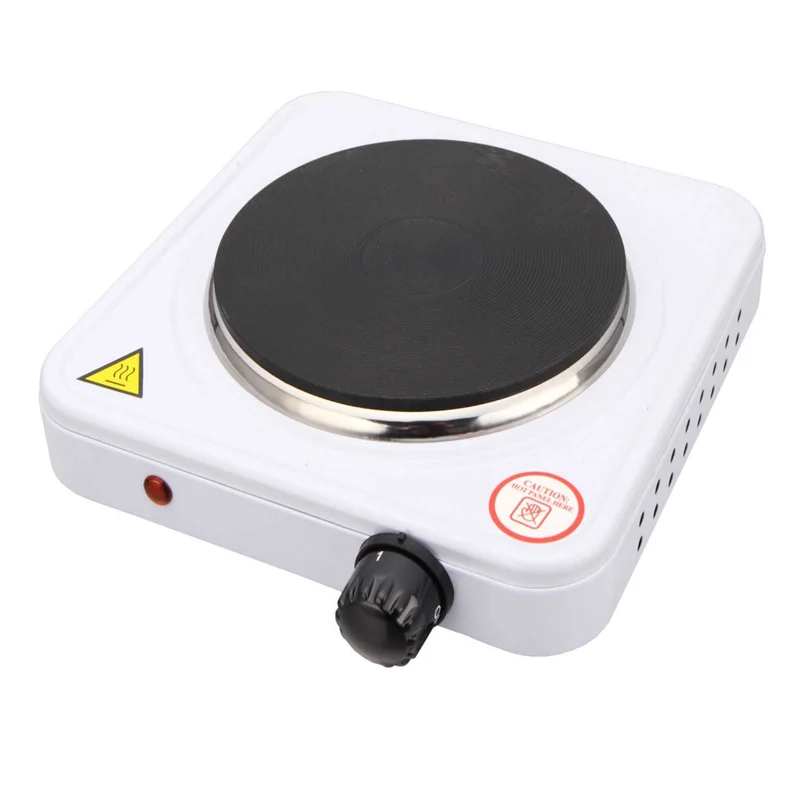 Fornello Elettrico Cm 15 W 1000 Fornellino Da Cucina Ufficio Casa Fabbrica Regolabile