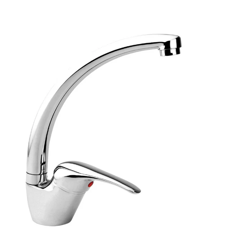 Serie Luna Rubinetto Monocomando Lavello Cucina Canna Alta