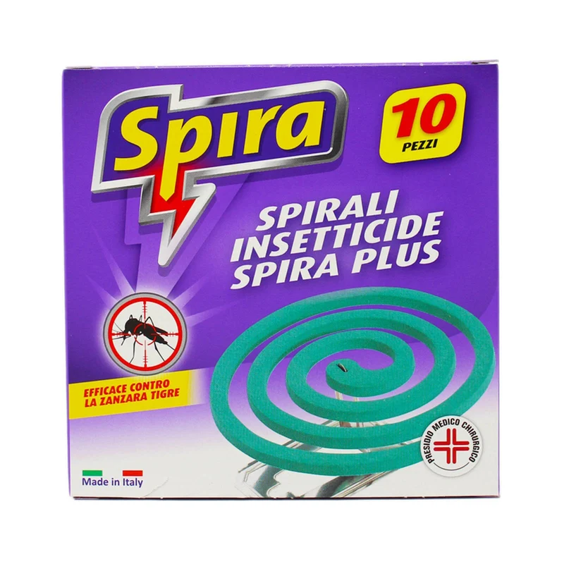 Spirale Zampirone Antizanzare Spira Con supporto 10 Pezzi anti zanzare da giardino