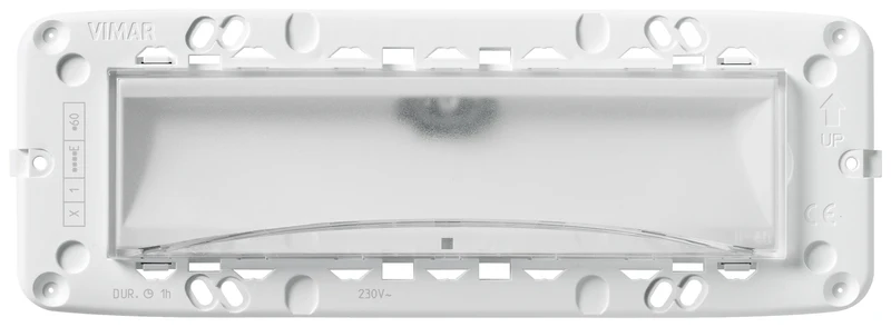 Lampada di Emergenza LED Vimar Arkè/Plana 7 Moduli 230V – 02660.1